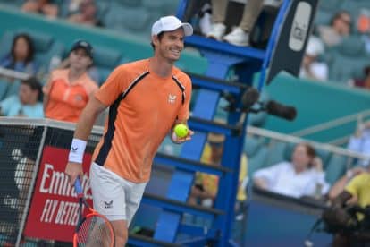 Murray faces Etcheverry in Miami Open second round
