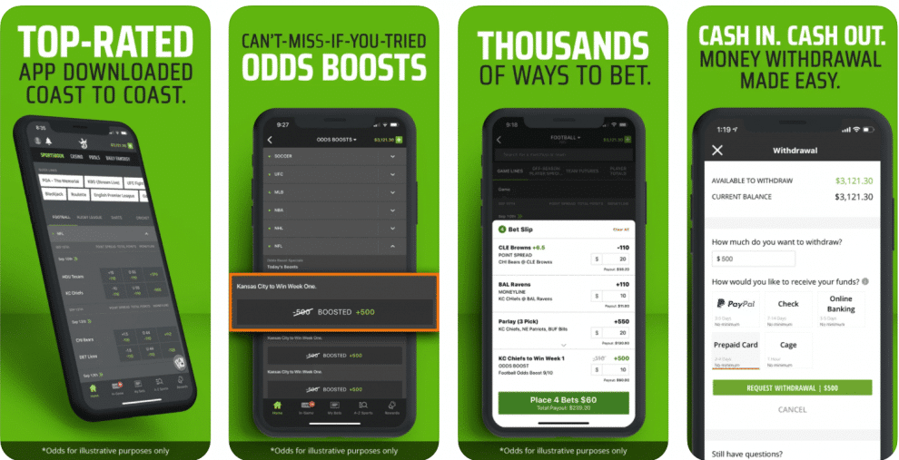 Draftkings Sportsbook App Our review for iPhone and Android devices