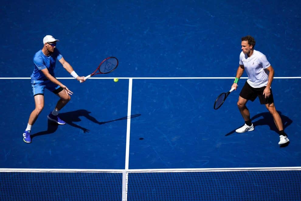 US Open doubles format how many sets for doubles and other rules